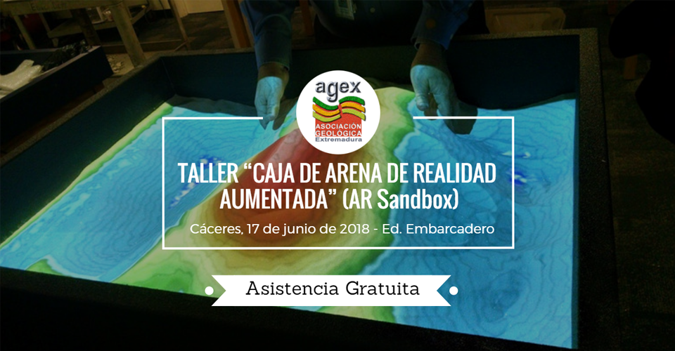 TALLER CAJA DE ARENA DE REALIDAD AUMENTADA agex