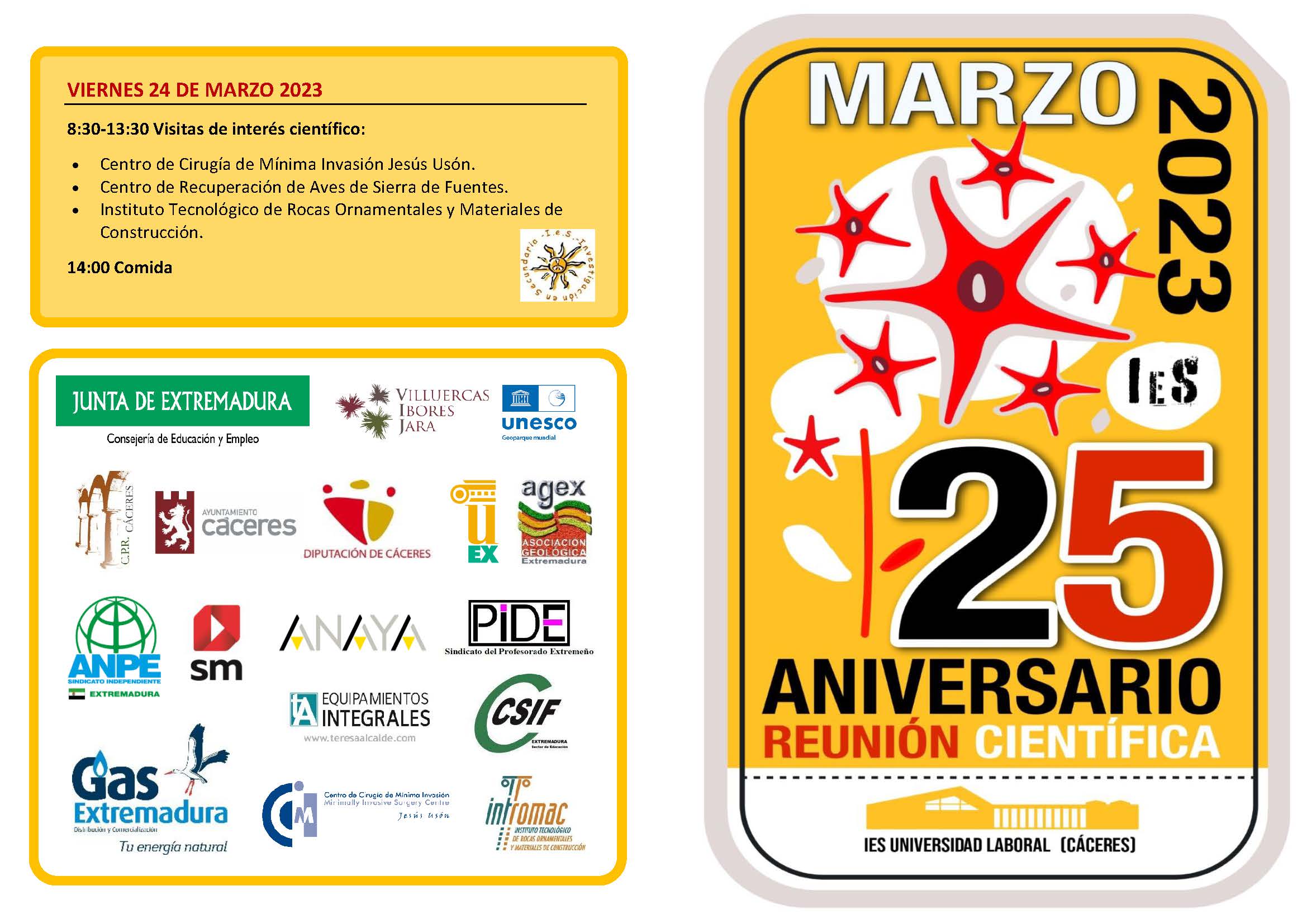 25 aniversario reunion cientifica